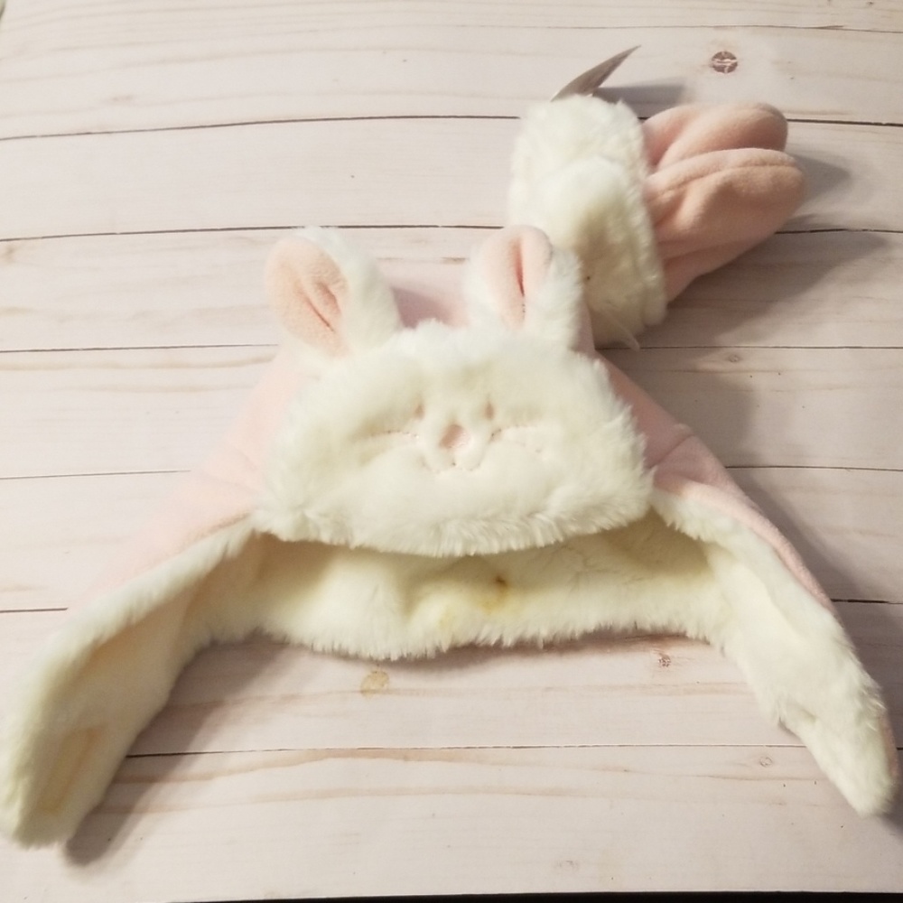 Chill Prood Pink fleece hat with mittens
